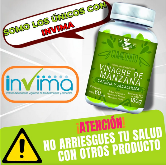 Gomitas de vinagre de manzana